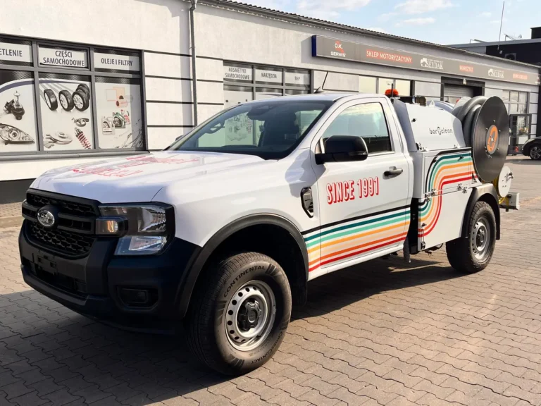 Pojazdy specjalne do czyszczenia kanalizacji Baroclean